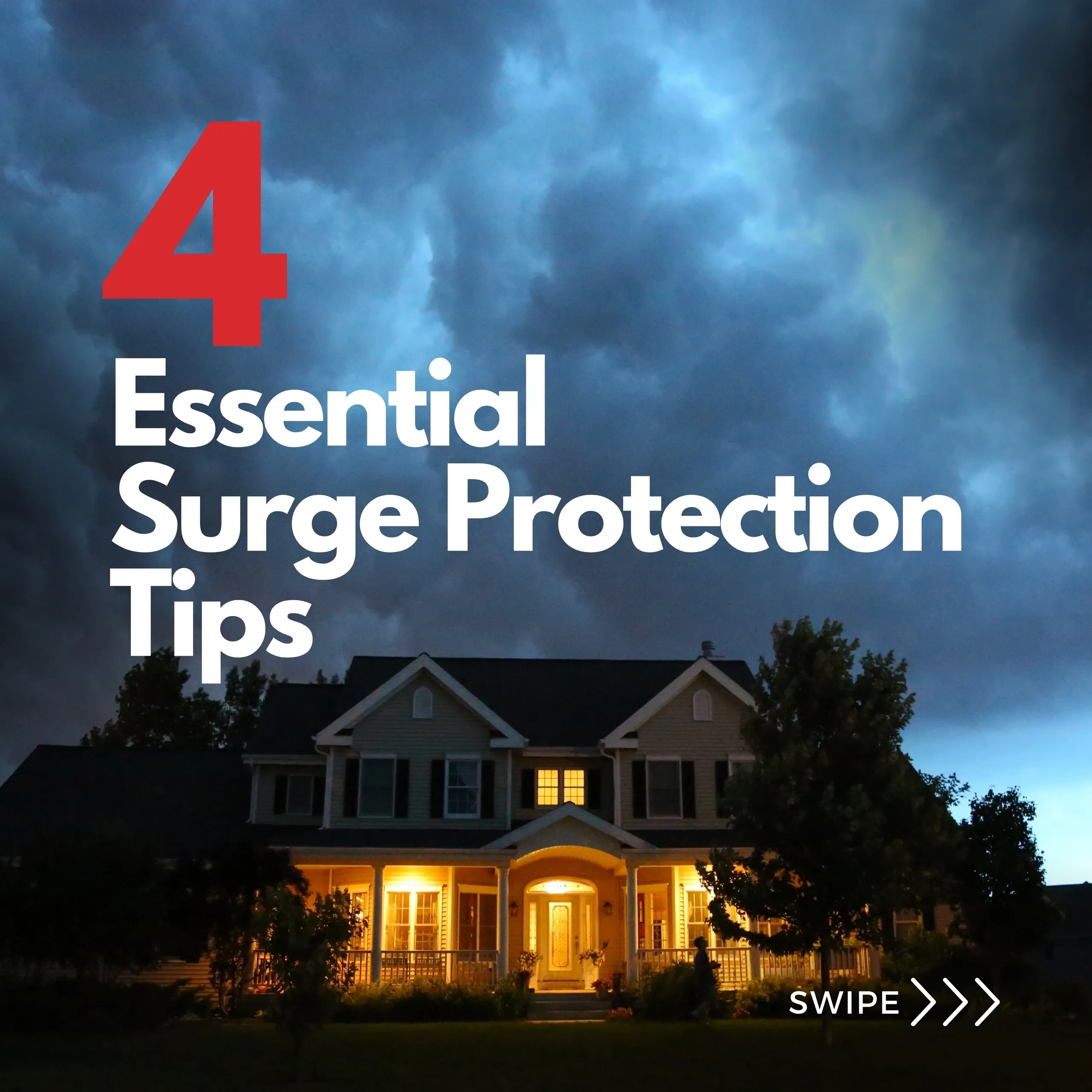 4 Surge Protection Tips to Weather the Storm Season