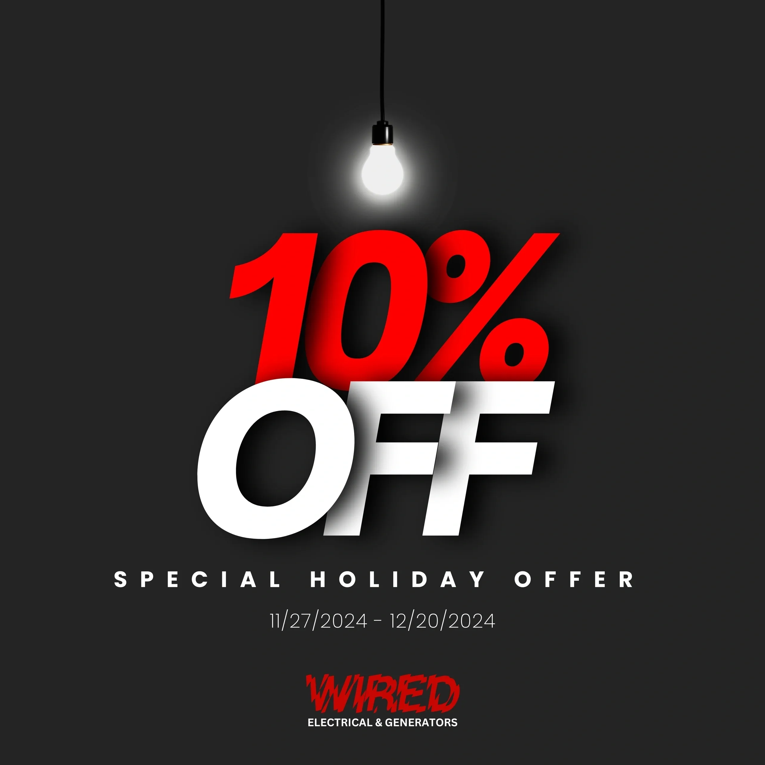10% Off Select Services!