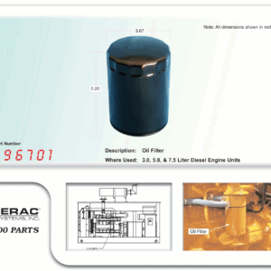 OIL FILTER GEN-096701