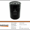 OIL FILTER 14.6/18.5/33.9L GEN-0A37510100 - Image 2