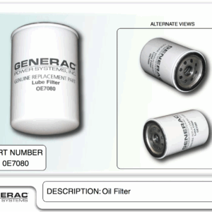 OIL FILTER 1.6/2.5/3.0/4.2L (G3) GEN-0E7080