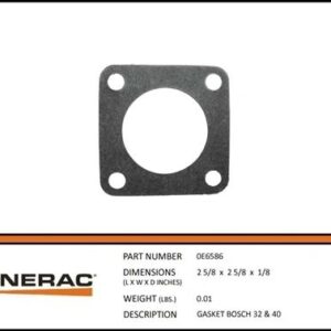 BOSCH GASKET 32 & 40 GEN-0E6586