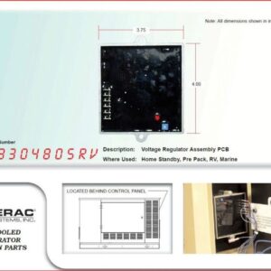 AVR REG W/O FIN GEN-0830480SRV
