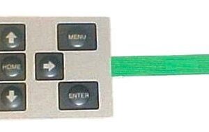 MEMBRANE FRONT H-PNL KEYPAD GEN-0F18140SRV